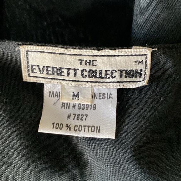 VINTAGE EVERETT COLLECTION Sequin Vest Womens Sz Medium Red Gold Cocktail - Picture 8 of 8